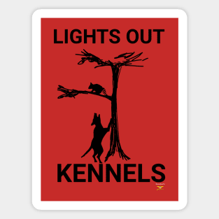 LIGHTS OUT KENNELS Magnet